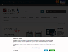 Tablet Screenshot of lste.eu